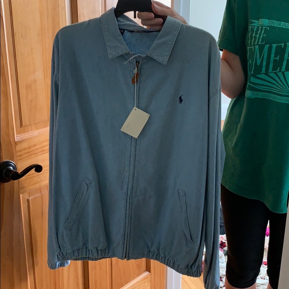 Men’s polo jean jacket